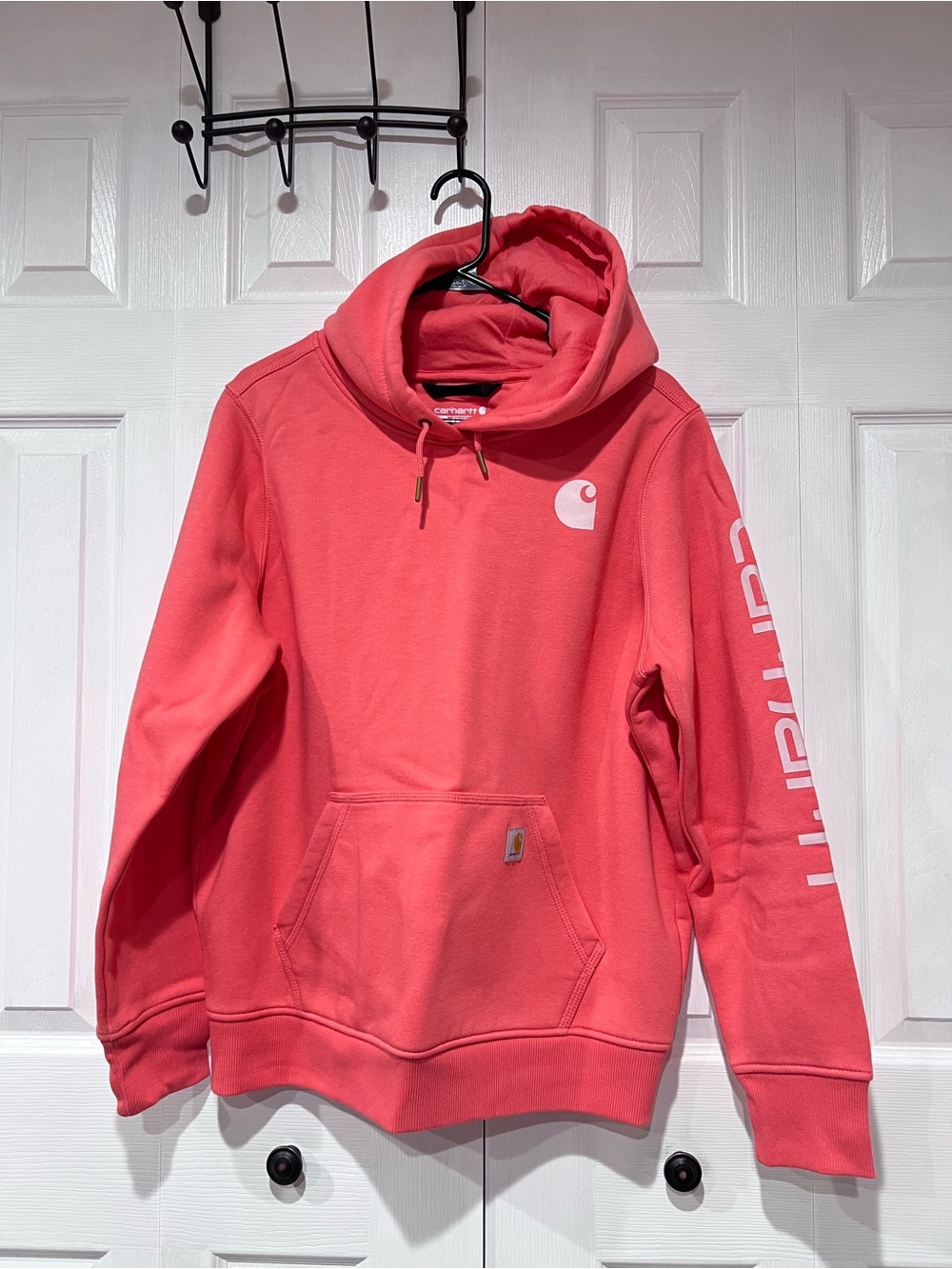 Carhartt Coral Pink Pullover Hoodie